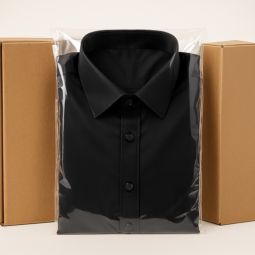 MEN,S PLAIN COTTON BLACK SHIRT